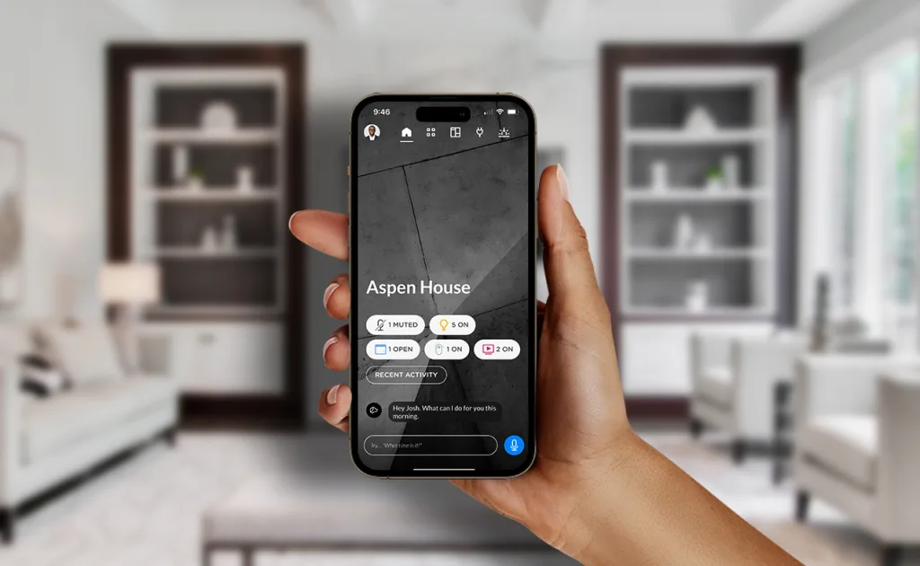 Josh.ai on iPhone