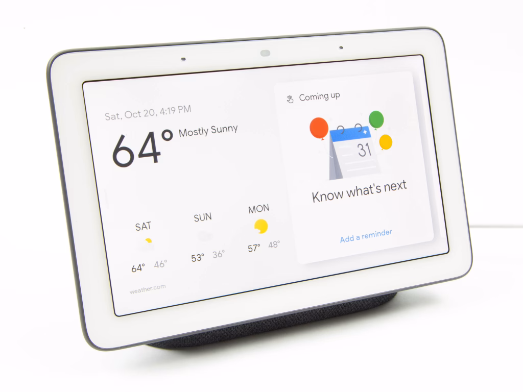 Google Home Screen