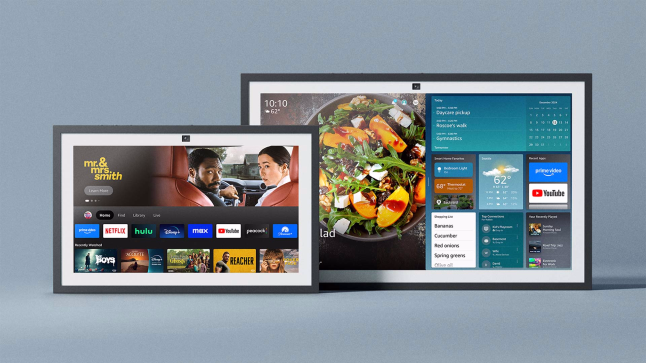 Echo show 15 and 21 size
