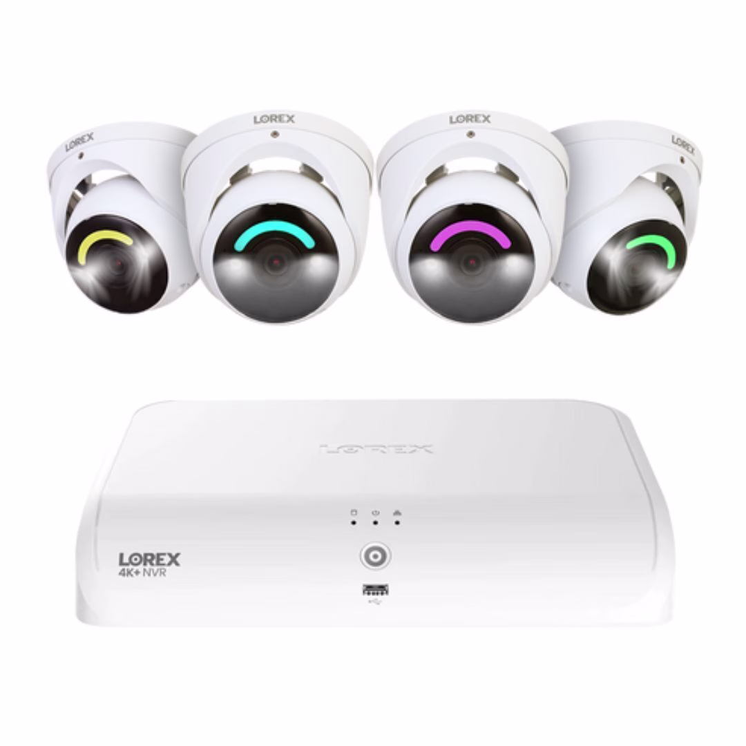 Lorex 4K NVR System - Lorex smart security camera